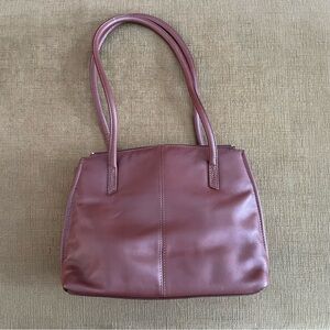 Lucia Blanche Milano Italian Leather Medium Tote Purse – Classic Chesnut Brown
